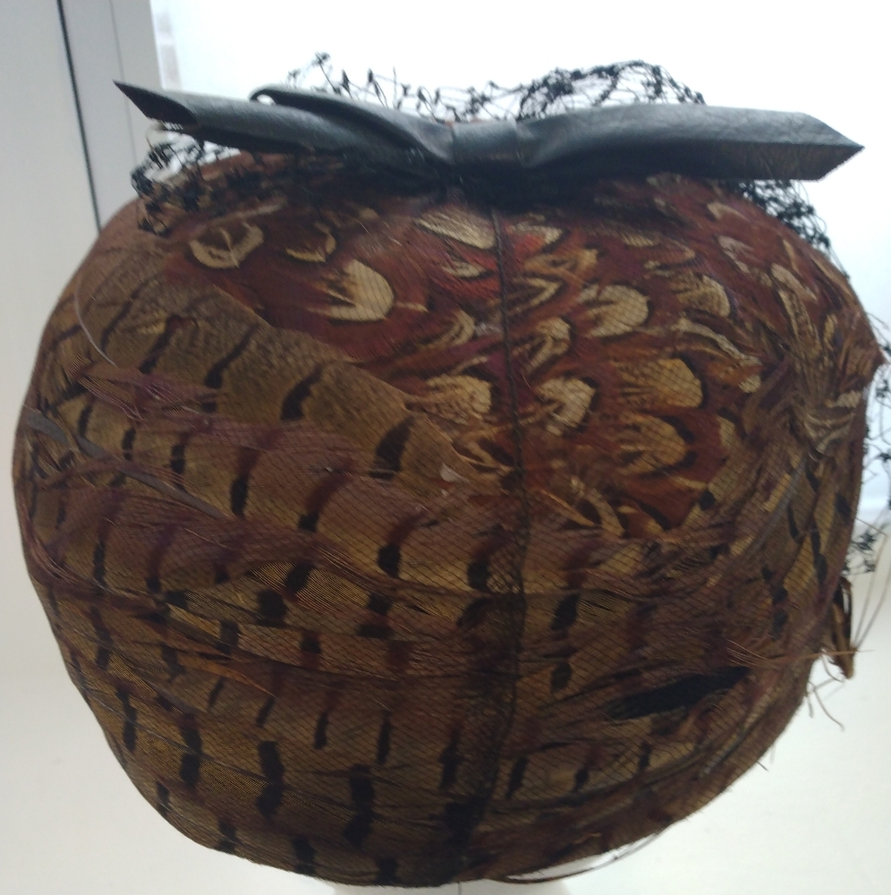 Vintage Women's Feather Hat